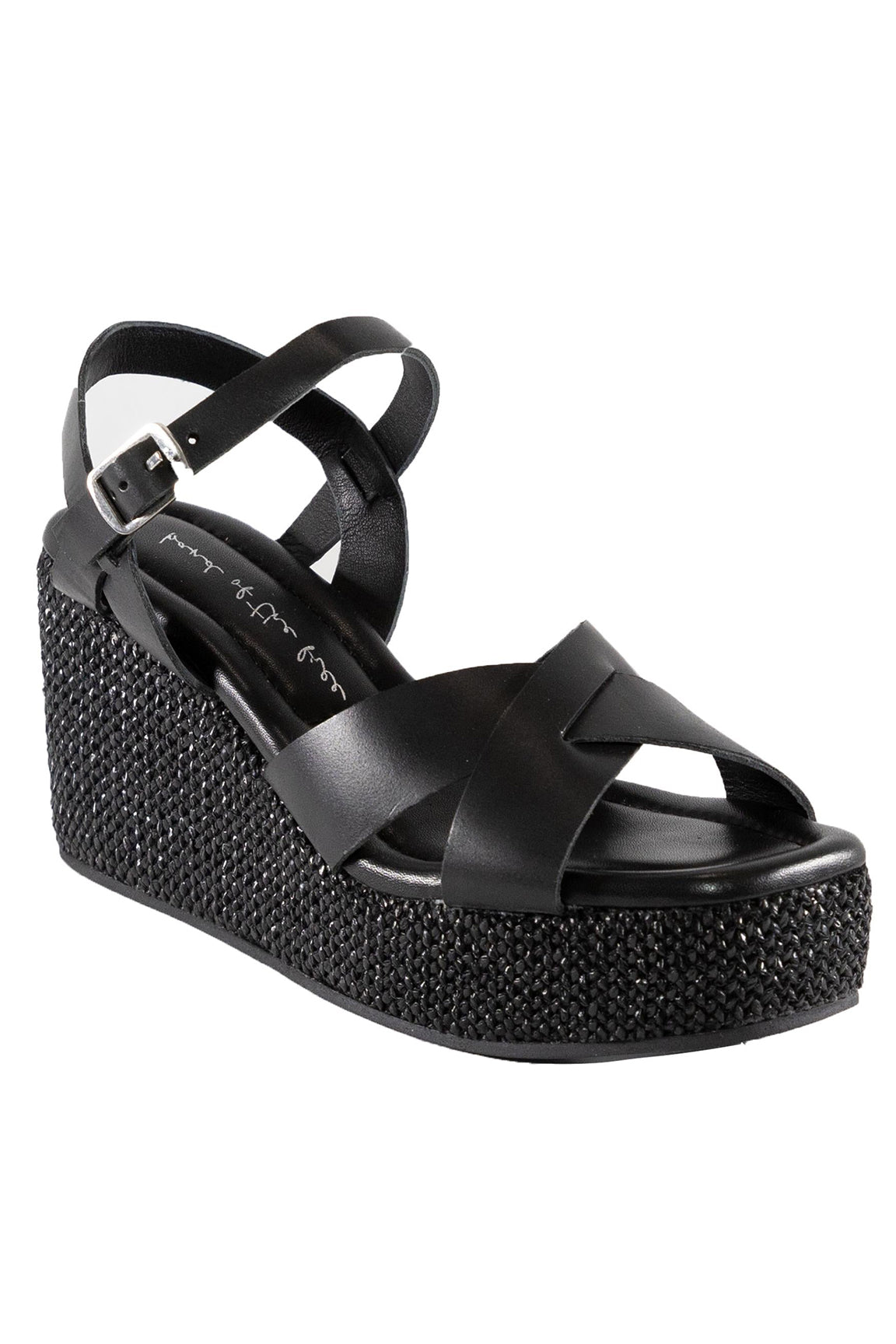Vionic-Brooke Wedge Sandal-Black – Lucky Shoes